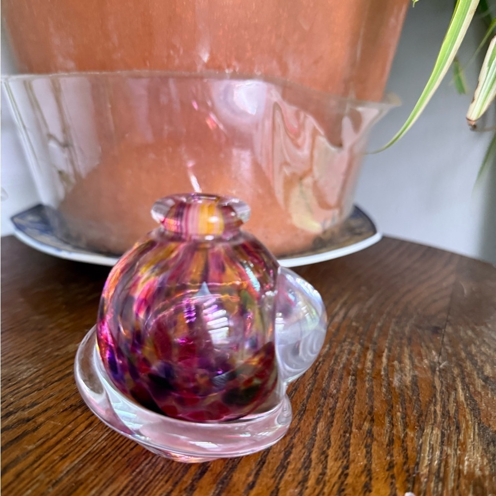 Roger Gandelman signed Glass Perfume Bottle - Picture 9 of 10